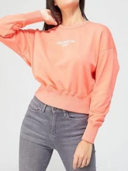 Image of Calvin Klein Jeans Institutional Back Logo - Pink