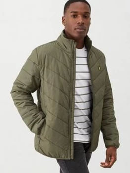 Image of Lyle & Scott Padded Jacket - Olive