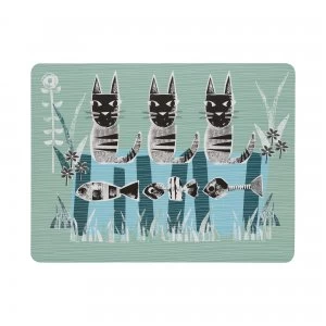 Image of Denby Cat Placemats Set of 6