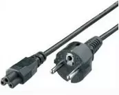Image of Equip High Quality Power Cord, C5 to Schuko