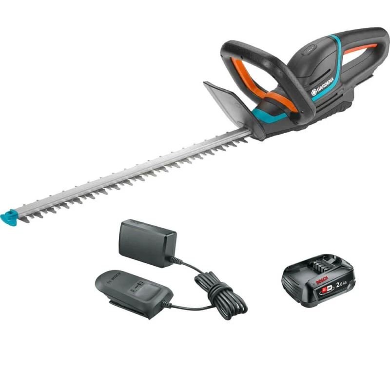 Image of Gardena COMFORTCUT P4A 50 18v Cordless Hedge Trimmer 500mm COMFORTCUT 50 14730-55 Batteries: 1 x 2ah Li-ion
