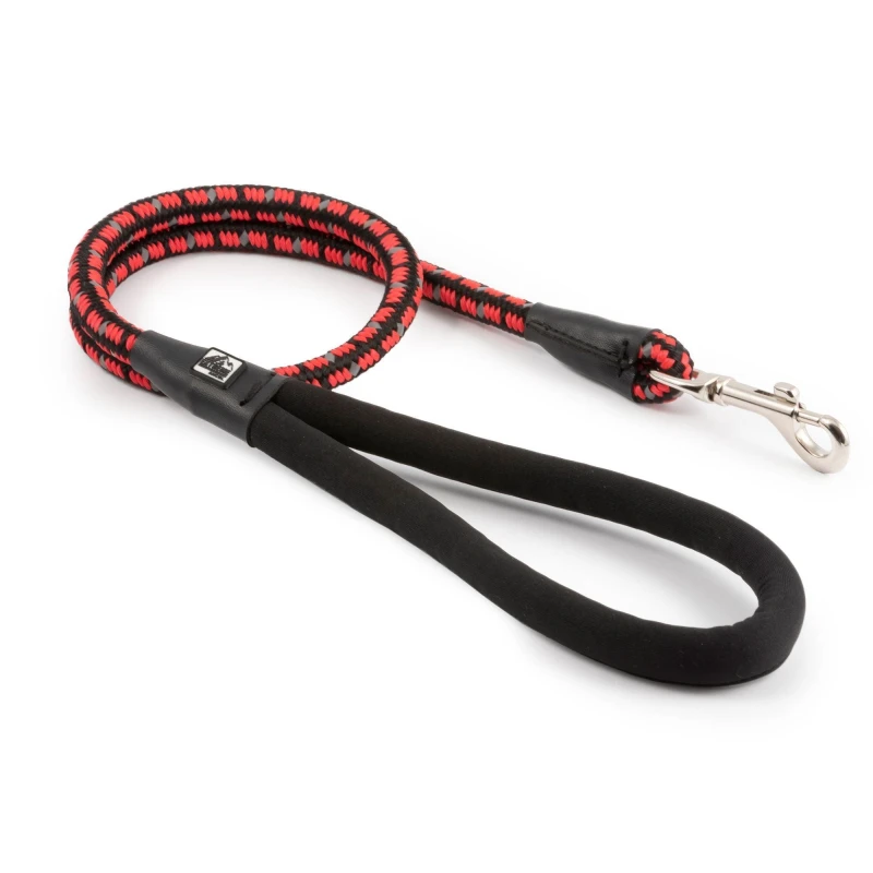 Image of Ancol 'Extreme' Comfortable Shock Absorbing Nylon Weave 100cm Dog Rope Lead Multi