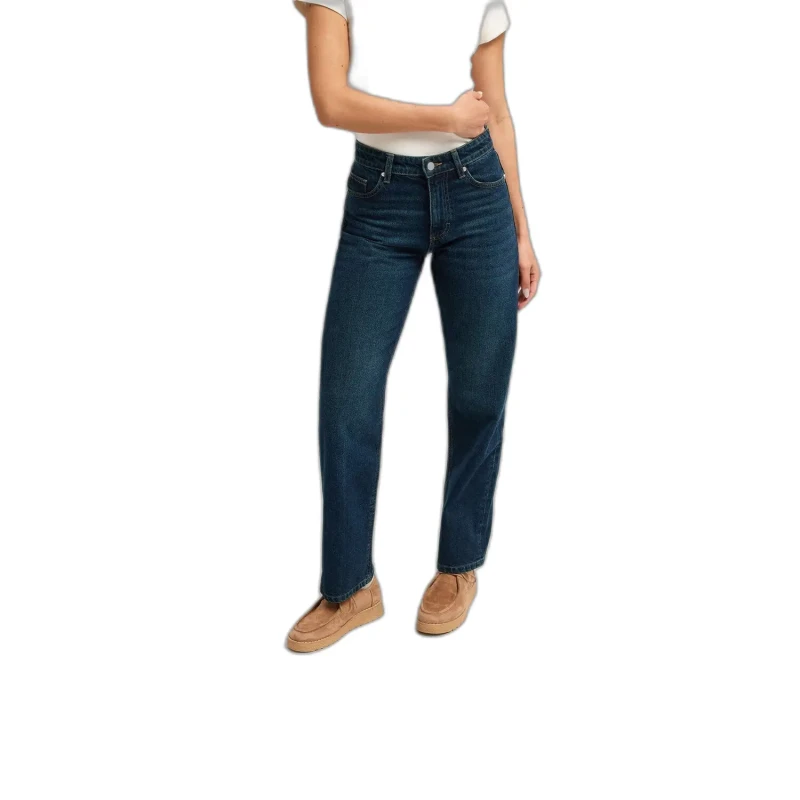 Image of Roxy Loose Womens Jeans Roxy Tropic Dream Bleu Female 44