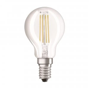 Image of Osram 4W Parathom Clear LED Golf Ball E14/SES Very Warm White - 288065-438613