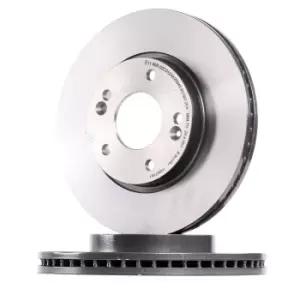Image of BREMBO Brake disc HYUNDAI,KIA 09.9574.41 517121H000,517121H100,517122L000 Brake rotor,Brake discs,Brake rotors 517121H000,517121H100,517122K100