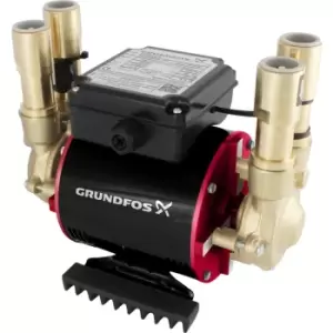 image of Grundfos STP B Twin Amazon Shower Pump 2.0 bar in Black Brass