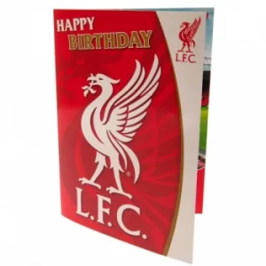 image of Liverpool FC Musical Birthday Card