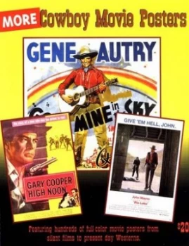Image of More Cowboy Movie Posters by Bruce Hershenson Paperback