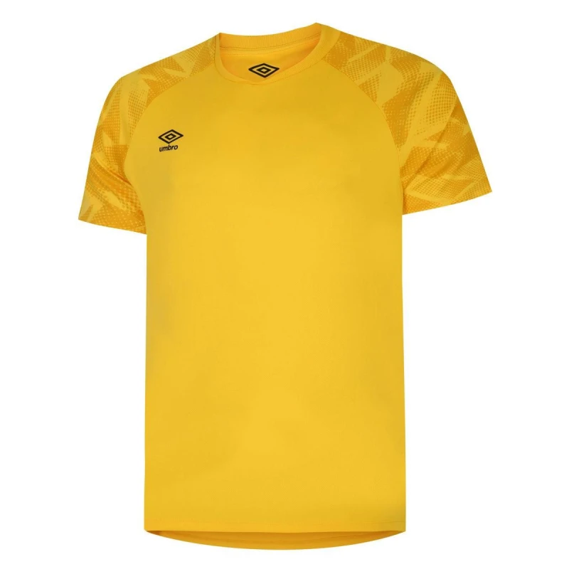 Image of Umbro Umbro Men Atlas Jersey in Yellow Size: Small Yellow S Male 5063425547258