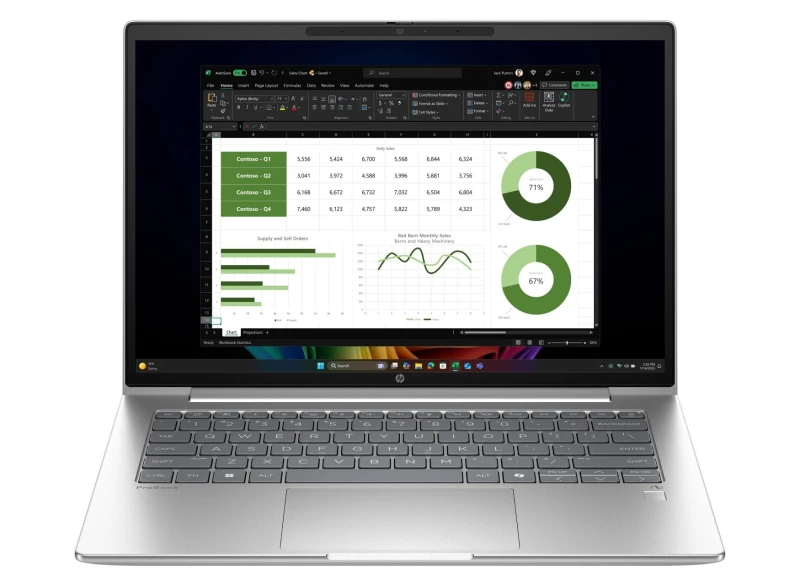 Image of HP ProBook 4 G1q Next Gen AI PC Wolf Pro Security Edition Copilot+ PC