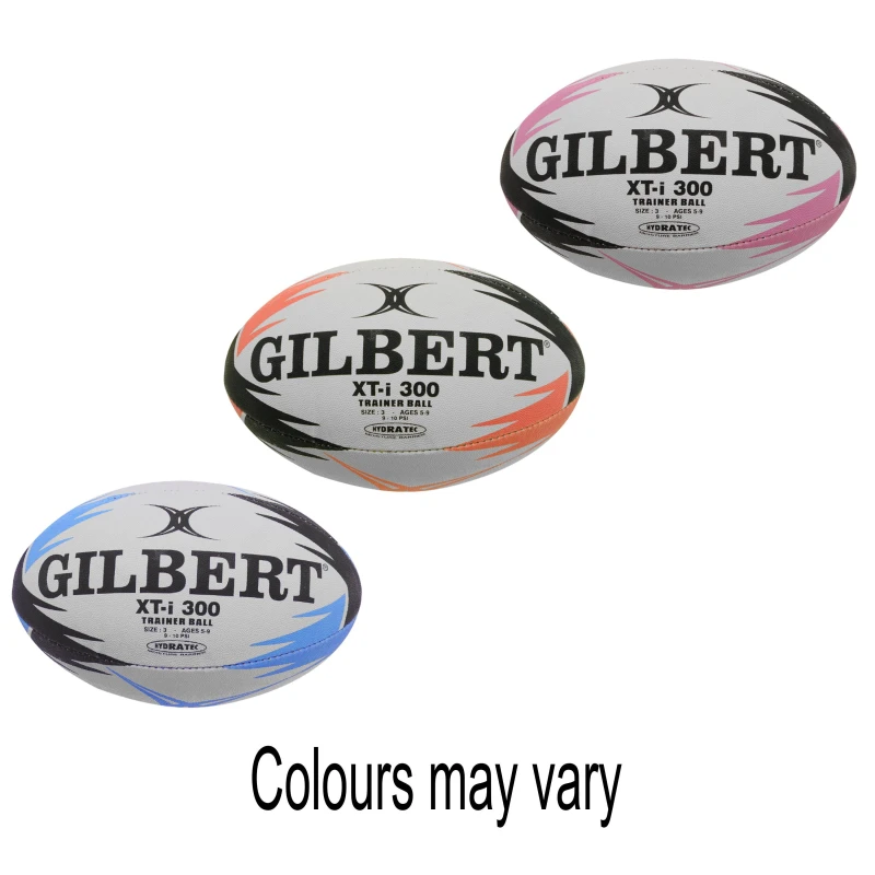 Image of Gilbert XT i 300 Rugby Ball - White White Size 4