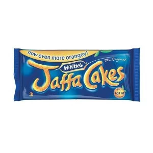 McVities Mini pack 3 Pack Jaffa Cakes Pack of 24.