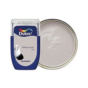 Image of Dulux Perfectly Taupe Matt Emulsion Paint 30ml