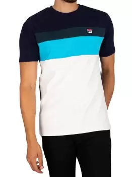 image of Leary Panelled T-Shirt