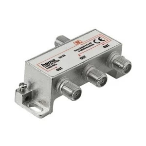 Hama Broadband Cable Splitter, 3-way, fully shielded