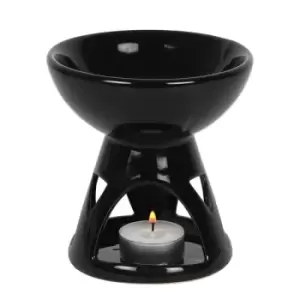 image of Black Deep Bowl Oil burner