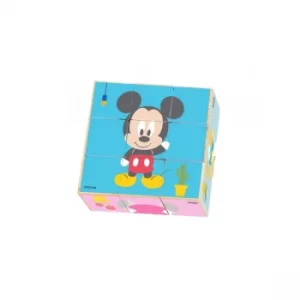 Image of Disney Wooden Mickey Mouse Block Puzzle