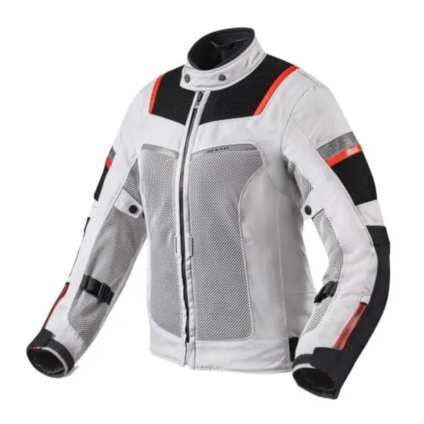 Image of REV'IT! Tornado 3 Jacket Lady Silver Black Size 44