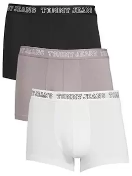 Image of Tommy Jeans 3pk Trunk - Multi, Size XL, Men