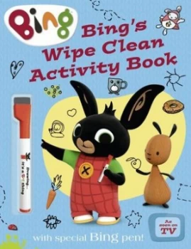 Image of Bings Wipe Clean Activity Book. Paperback