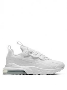 Image of Nike Air Max 270 React Childrens Trainers - White
