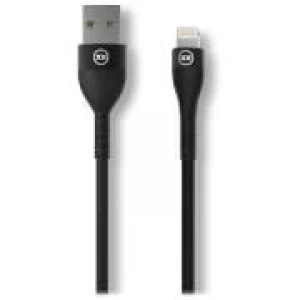 Image of Mixx 1.2 Meter - USB A to Lightning - MFI Version - Black