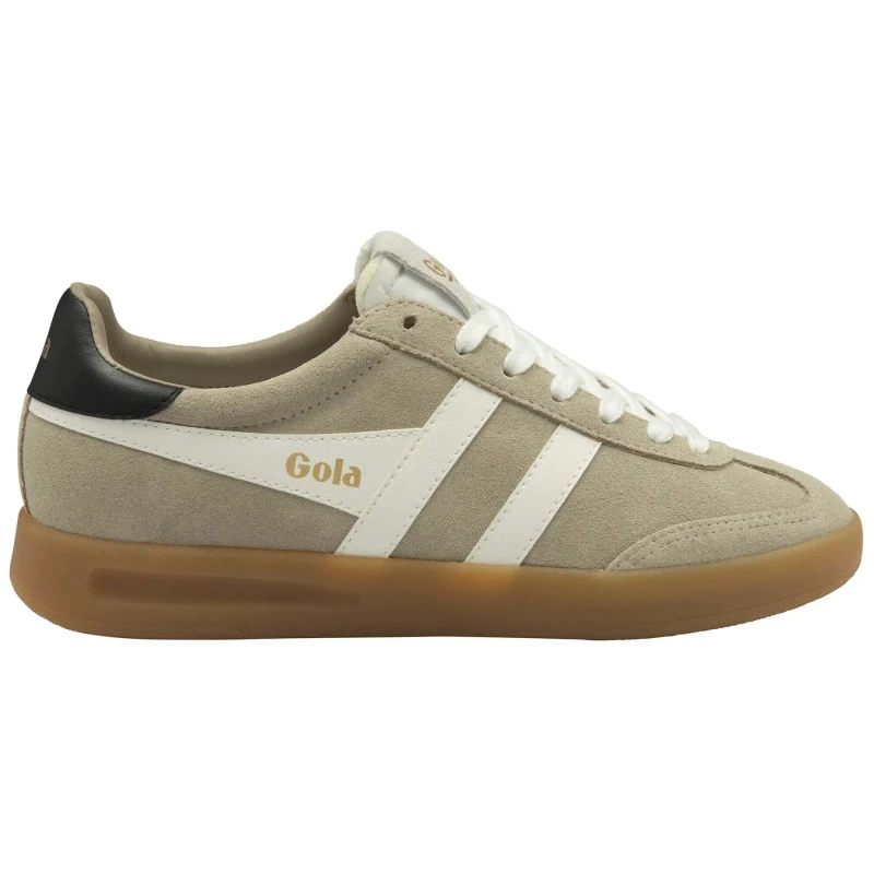 Image of Gola Lace-up suede trainers For Her Gola Cyclone Gris Female 36