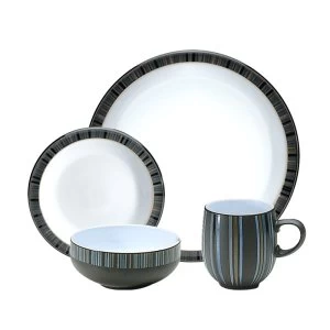 image of Denby Jet Stripes 4 Piece Box Set