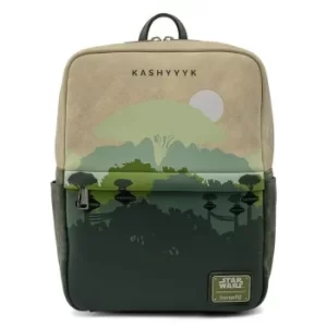 Image of Loungefly Star Wars Lands Kashyyyk Square Mini Backpack