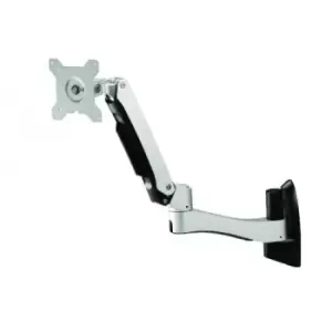 image of Amer AMR1AWL monitor mount / stand Black Silver