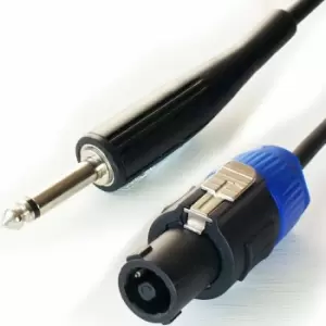 Image of Loops - 6m 6.35mm Mono Plug to Pro Speaker Spkon Cable 20AWG Male Loudspeaker Lead