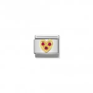 Image of Composable Classic Love Gold Zirconia RedLink 030311/12