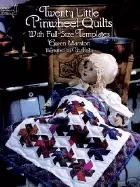 Image of twenty little pinwheel quilts with full size templates