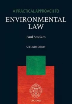 Image of A Practical Approach to Environmental Law by Paul Stookes Paperback