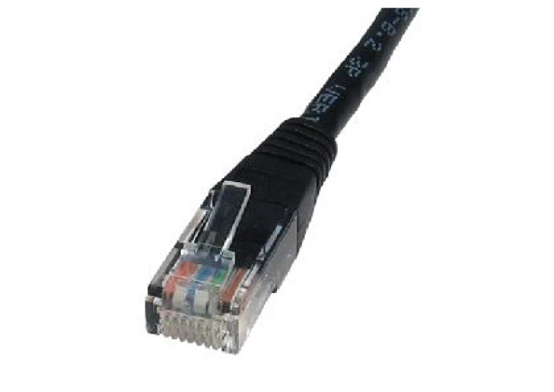 Image of Cables Direct Cat5e Patch networking cable Black 15 m