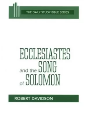 Image of Ecclesiastes and the Song of Solomon by Robert Davidson