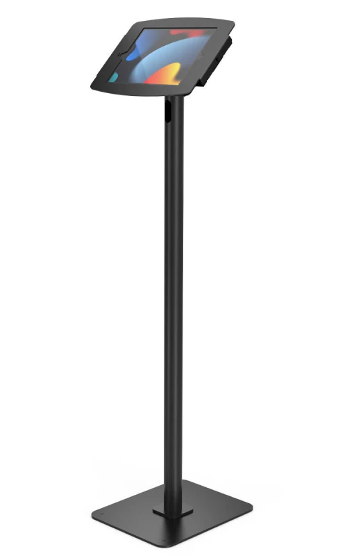 Image of Compulocks Compulocks iPad 10.2" Space, Enclosure Swift Floor Stand - Black 150B102IPDSB
