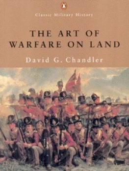 Image of The Art of Warfare on Land by David G Chandler Book