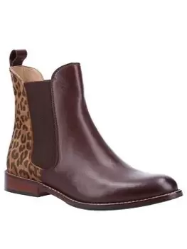 image of Hush Puppies Chloe Chelsea Boot - Leopard, Leopard, Size 5, Women