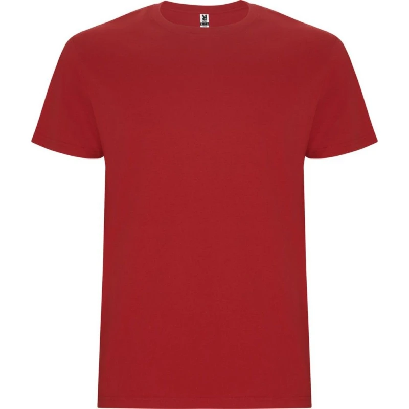 Image of ROLY Stafford Short-Sleeved T-Shirt in Red Size: 3-4 Years Red Unisex 3-4 Years