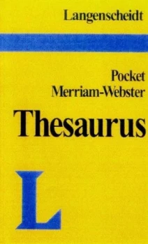Image of Pocket Merriam-Webster thesaurus by