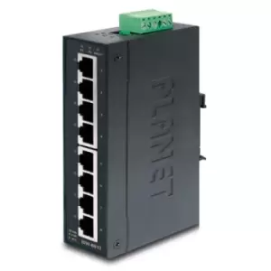 image of ISW-801T - Unmanaged - L2 - Fast Ethernet (10/100) - Full duplex - Wall mountable