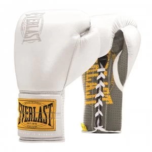 image of Everlast 1910 Boxing Gloves - WHITE