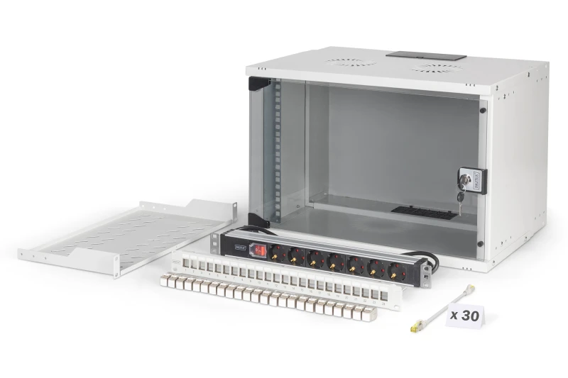 Image of Digitus SOHO Pro network set. 483mm (19") - 7U. 540 x 400 mm (W