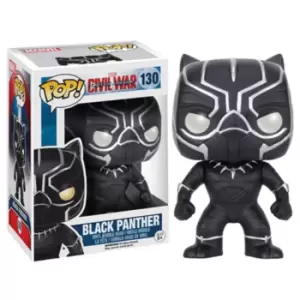 image of Marvel Captain America Civil War Black Panther Pop! Vinyl Figure