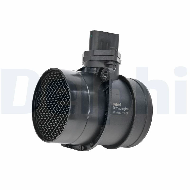 Image of DELPHI AF10250-12B1 Mass air flow sensor with housing Air Mass Sensor (3926)