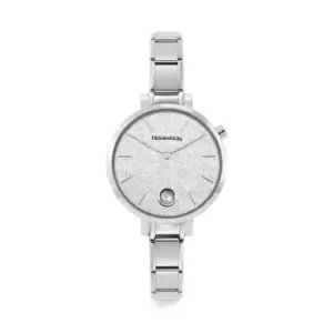 Image of Nomination Classic Time Paris Silver Glitter Dial Watch