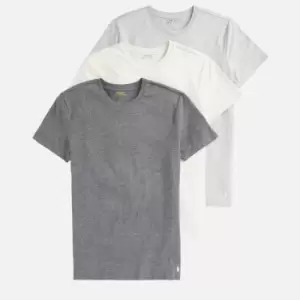 Image of Polo Ralph Lauren Mens 3 Pack Crew Neck T-Shirts - Grey - XXL