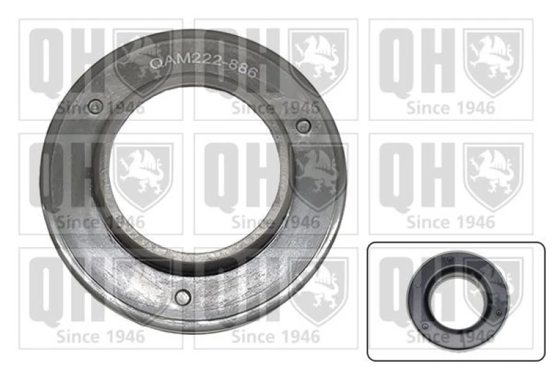 Image of QUINTON HAZELL Top strut mount bearing QUINTON HAZELL QAM222