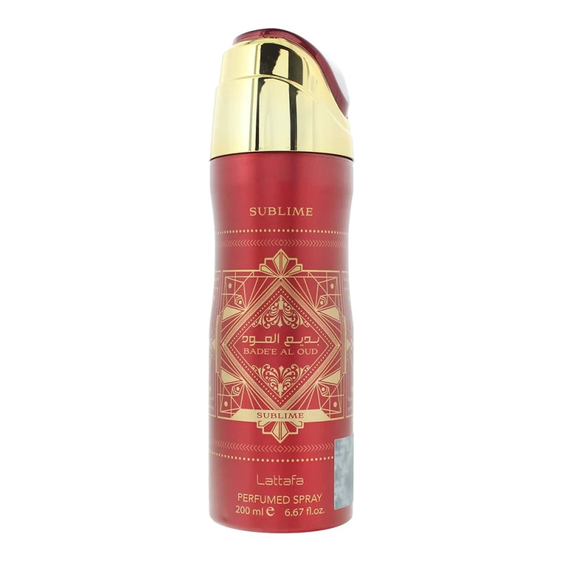 Image of Lattafa Bade'e Al Oud Sublime Perfumed Body Spray 200ml